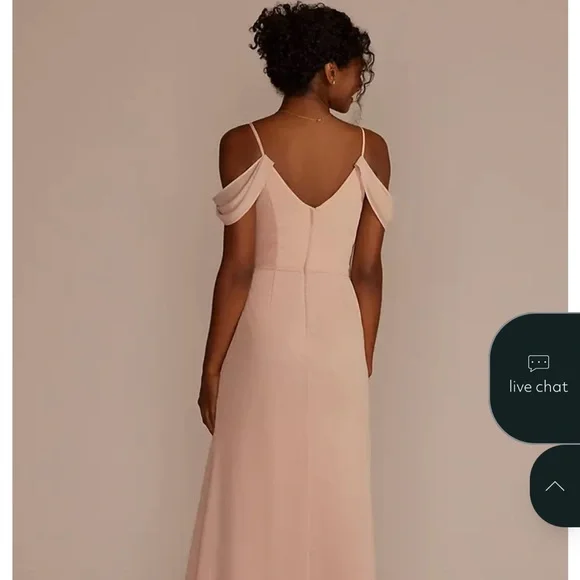 David’s Bridal Cinnamon Dress - Picture 5 of 7